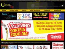 Tablet Screenshot of cabrobovip.com.br